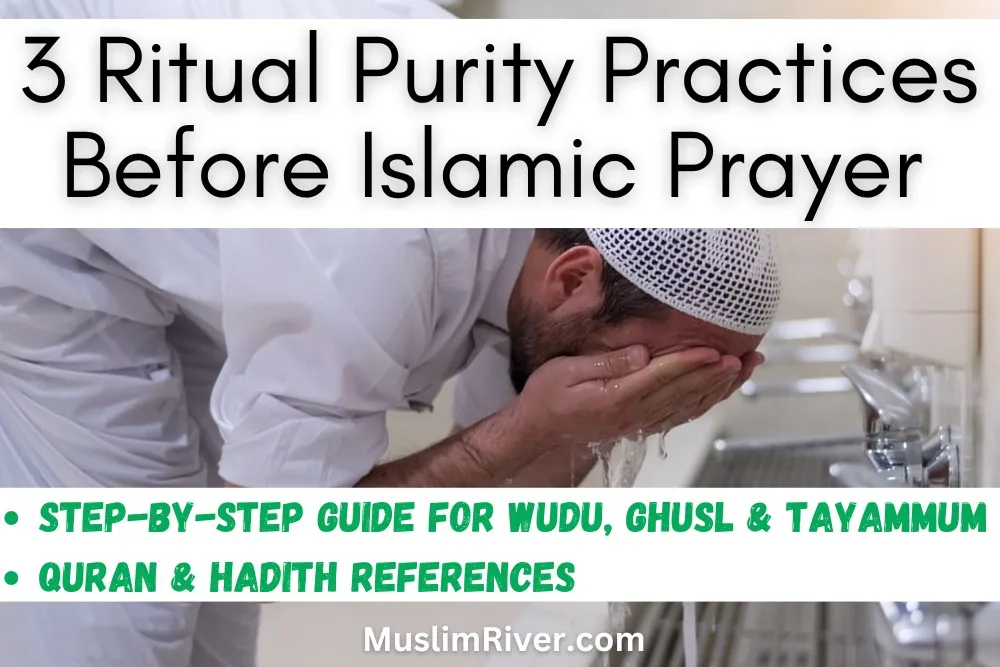 Ensure your Islamic Prayer is spiritually valid: Learn Wudu, Ghusl, and Tayammum for effective, accepted prayers.